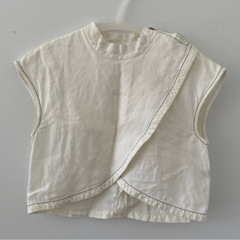 Rachel Comey Phelan Top Linen size 2